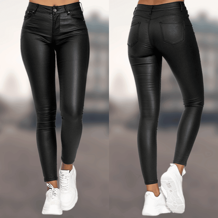 Leggings da donna a vita alta e dalla vestibilità aderente