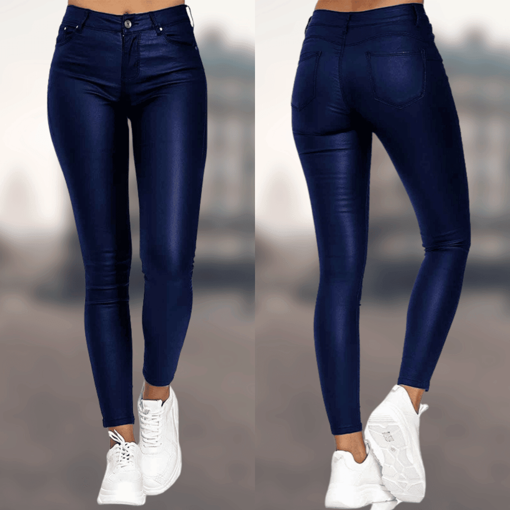 Leggings da donna a vita alta e dalla vestibilità aderente