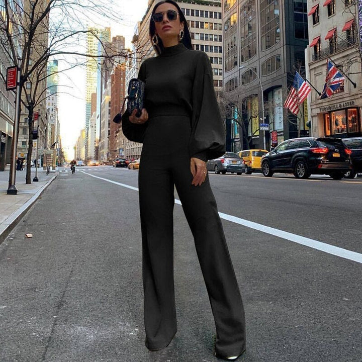 Tuta da donna elegante a gambe larghe