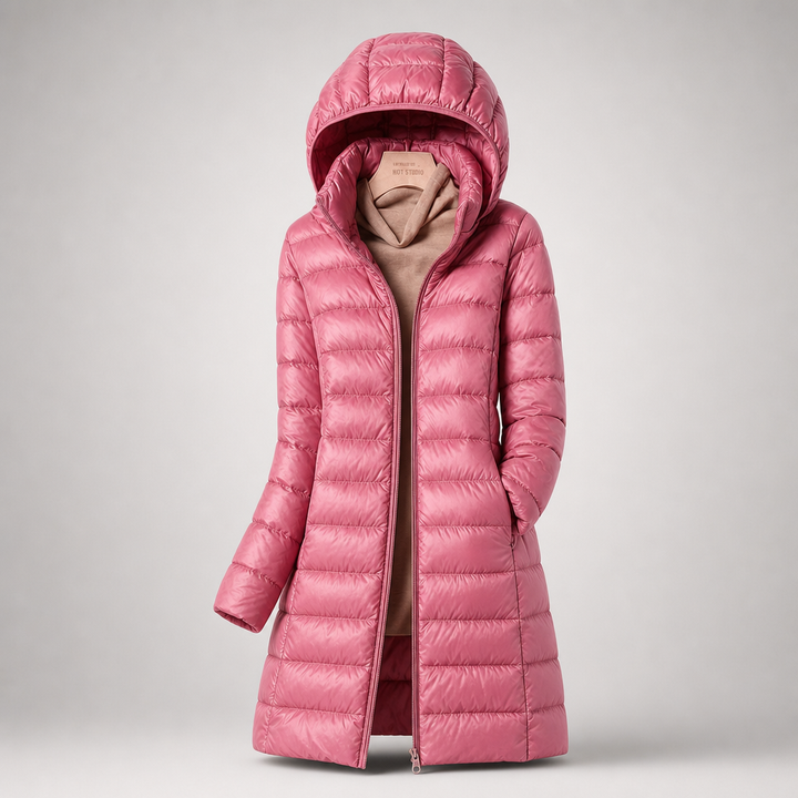 Piumino invernale ultraleggero da donna