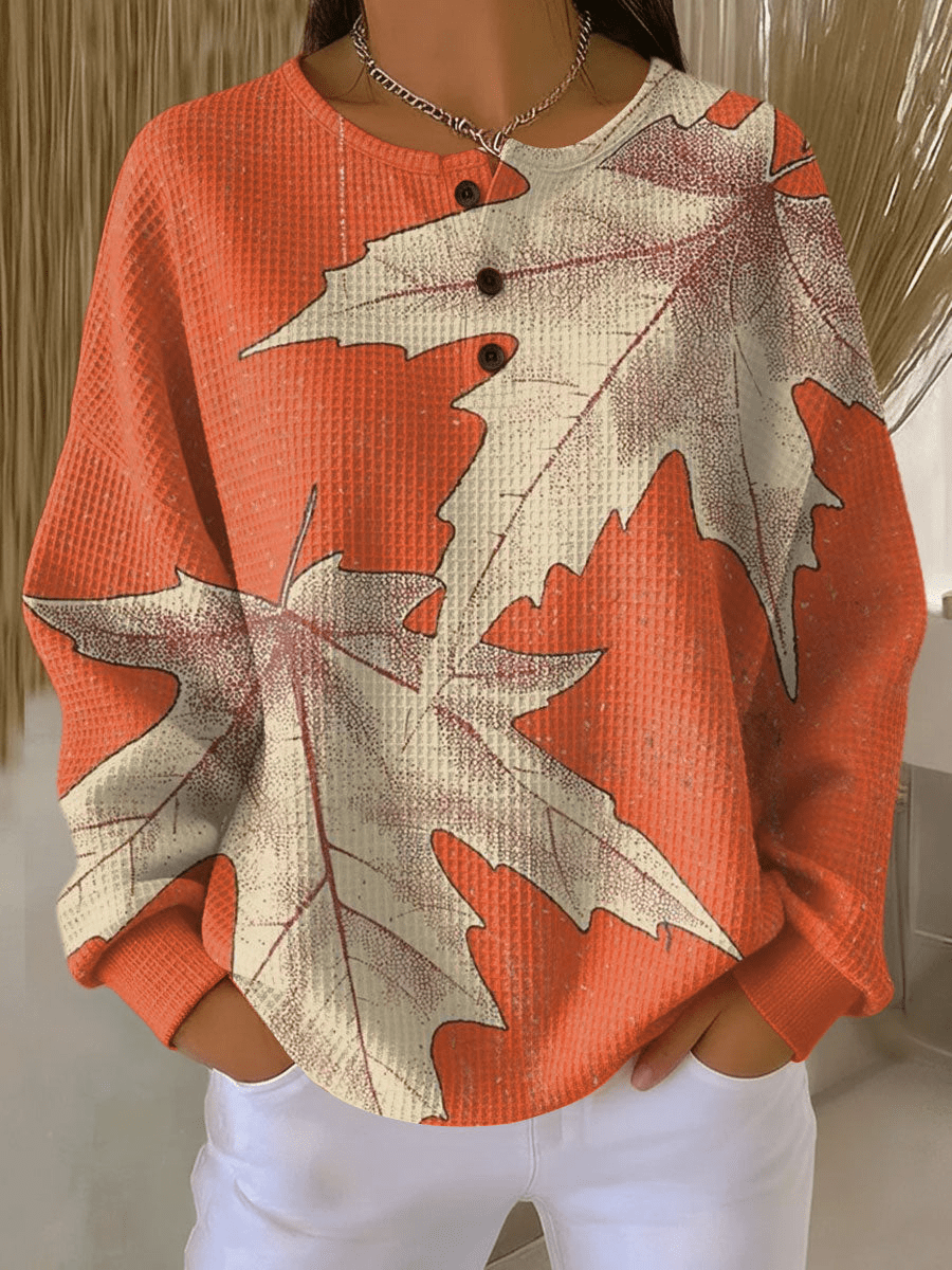 Pull Femme Coloré à Motifs Waffle Femme
