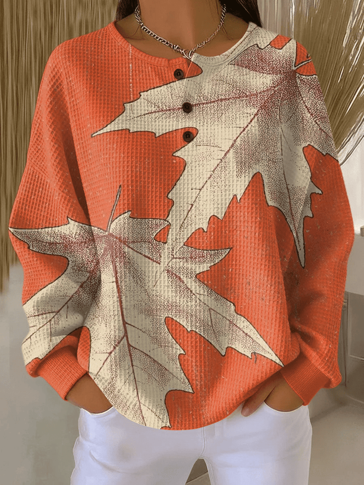 Pull Femme Coloré à Motifs Waffle Femme