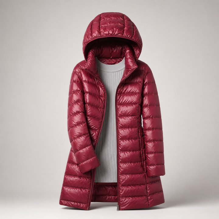 Piumino invernale ultraleggero da donna