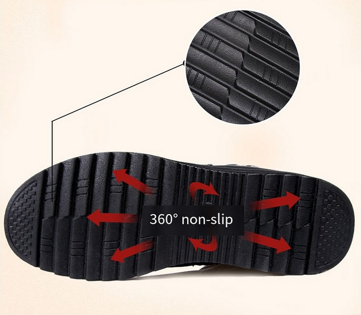 Stivaletti comodi da donna con zeppa