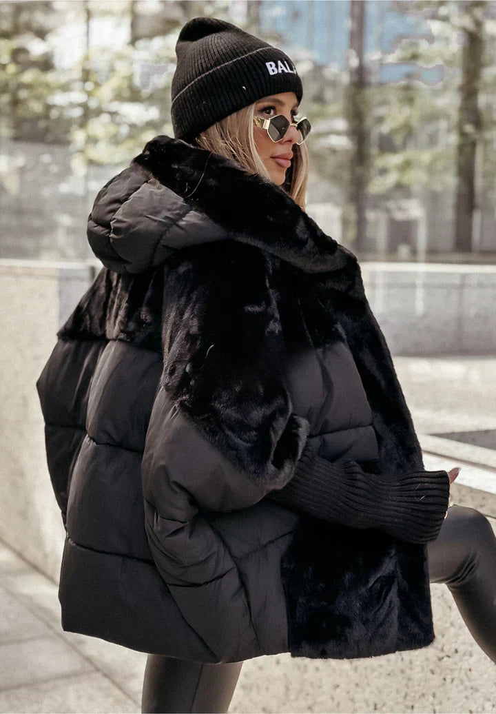 Piumino Oversize in Mouton: Calore, Tendenza e Comfort Invernale
