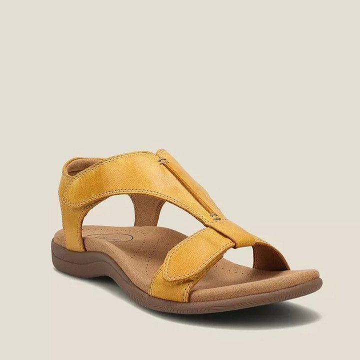 Sandali da donna bassi, casual e comodi, con cinturini regolabili