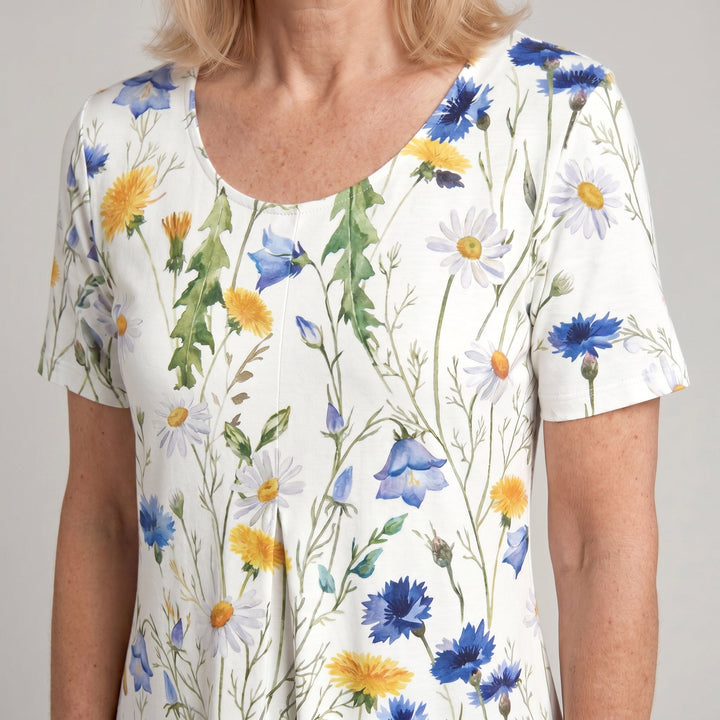 Robe midi imprimé floral femme