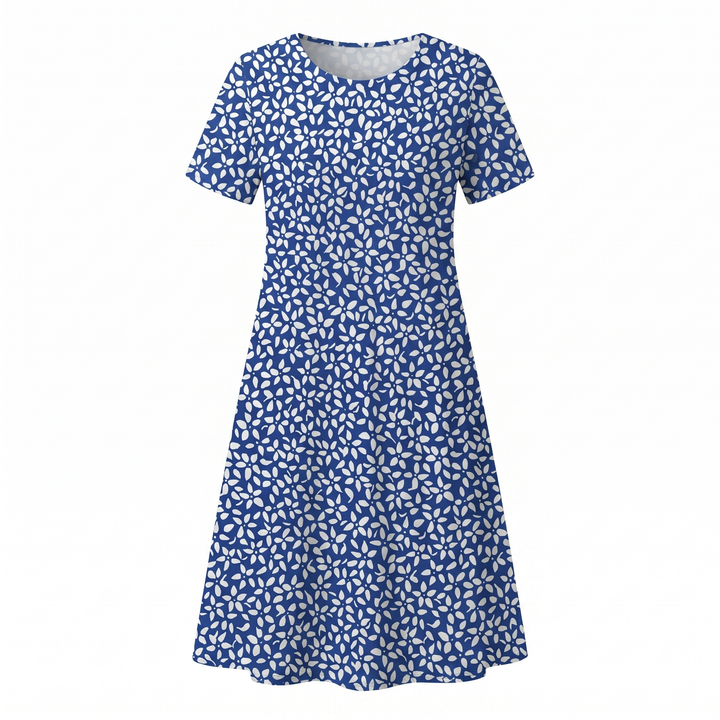 Robe midi imprimé floral femme