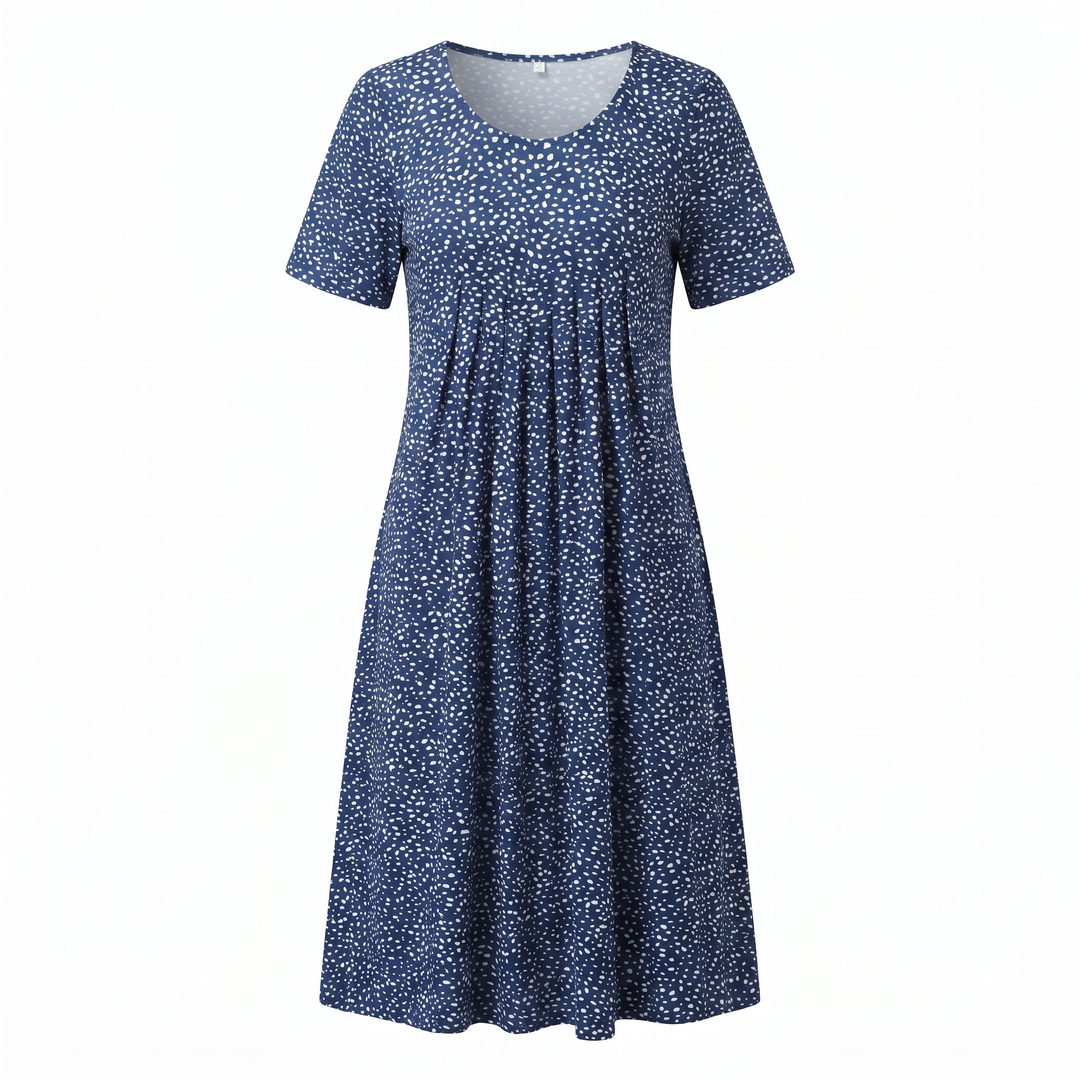 Robe midi imprimé floral femme