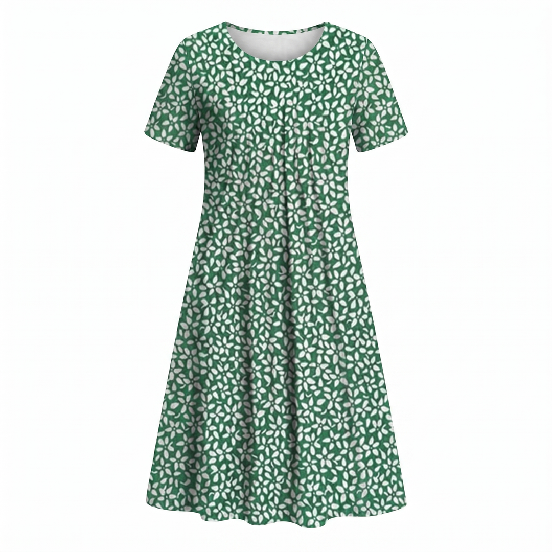 Robe midi imprimé floral femme