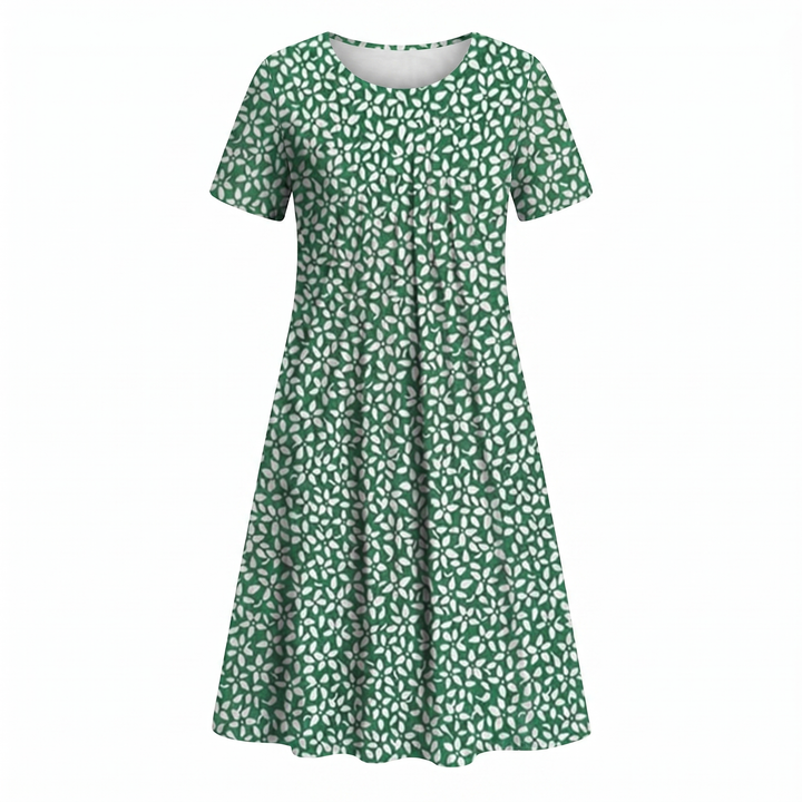 Robe midi imprimé floral femme