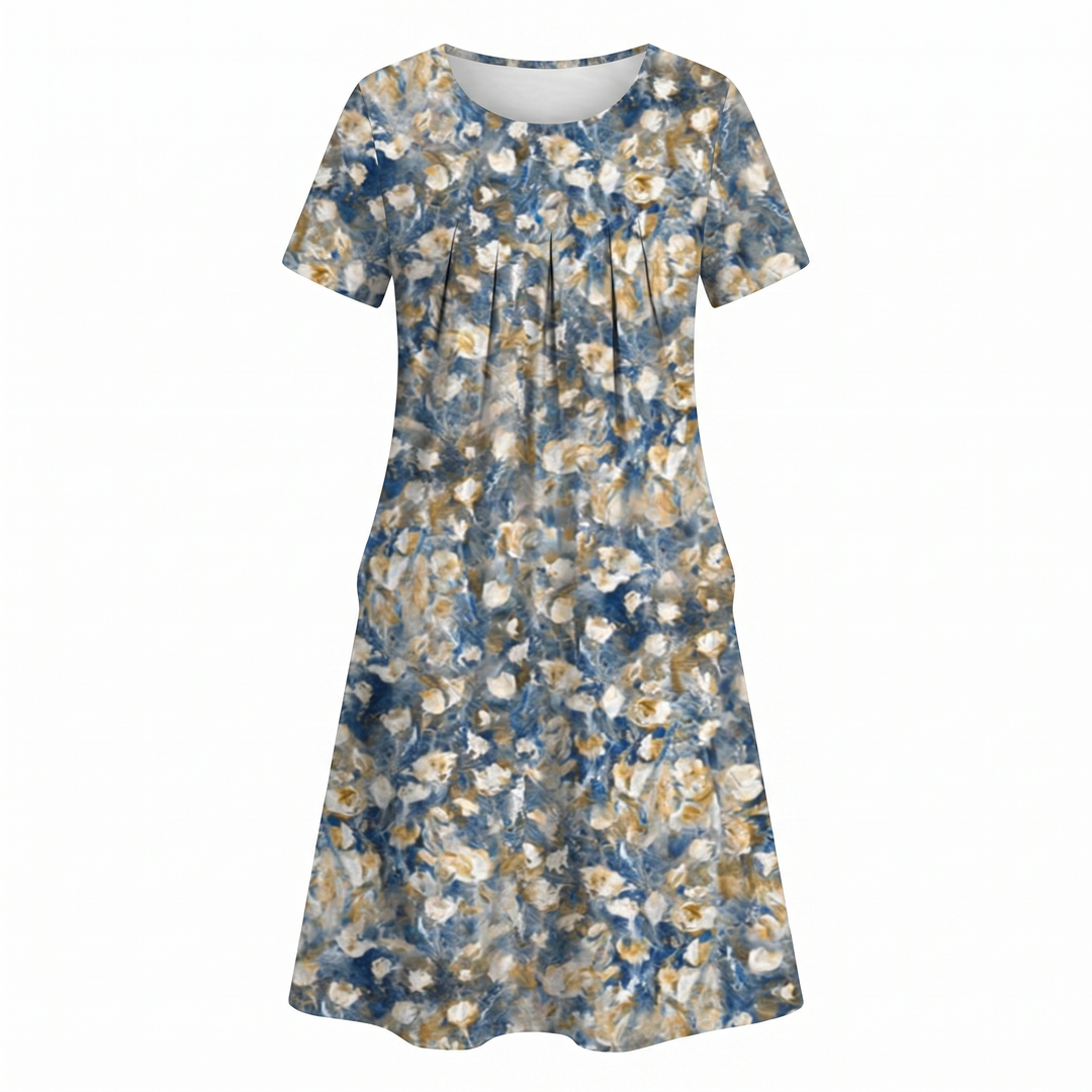 Robe midi imprimé floral femme