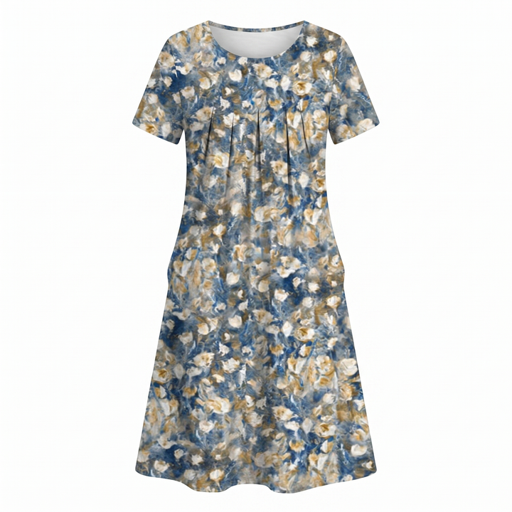 Robe midi imprimé floral femme