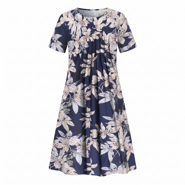Robe midi imprimé floral femme