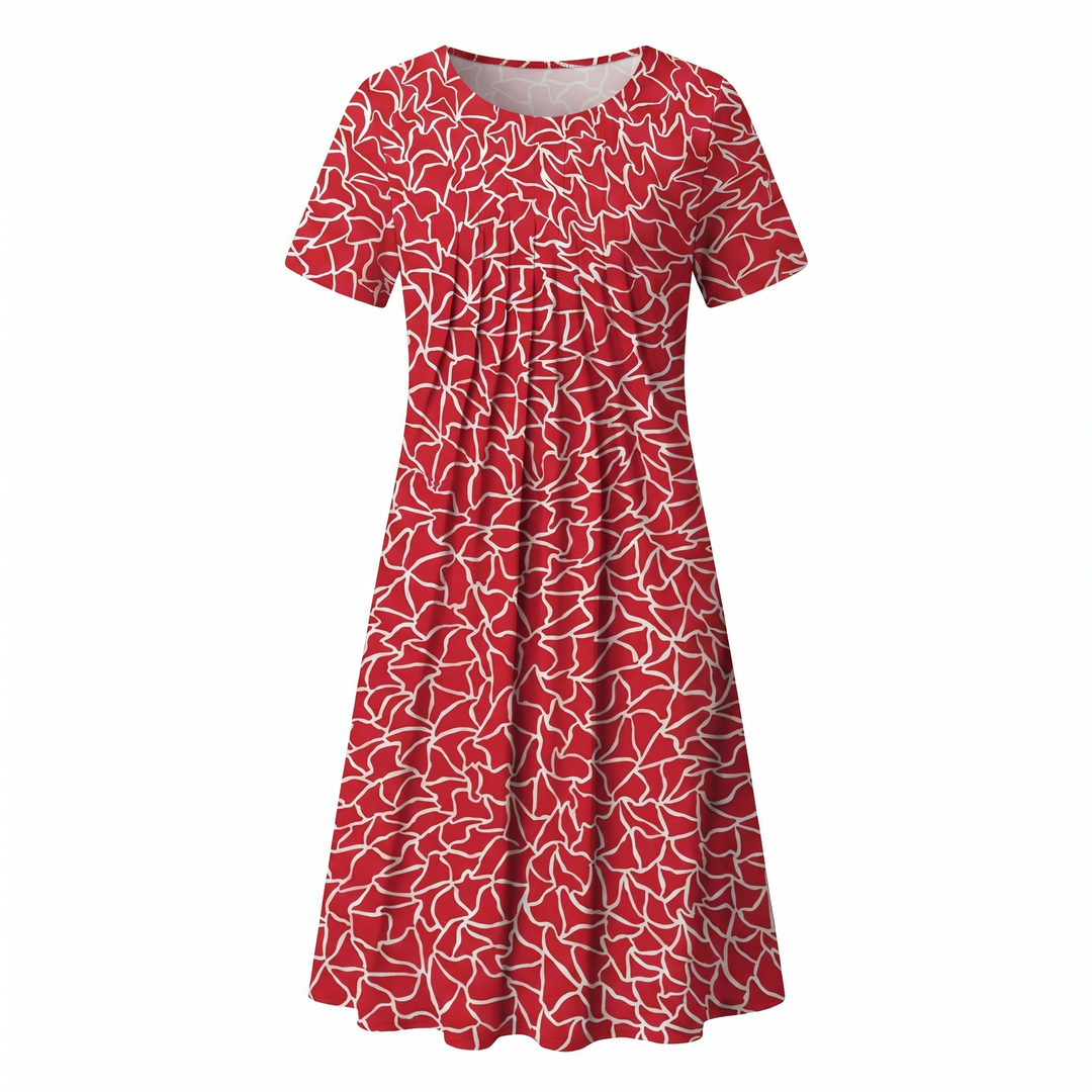 Robe midi imprimé floral femme